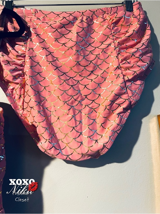 Mermaid Scale Two-Piece Swim Set - Size OX - Picture 3 of 5